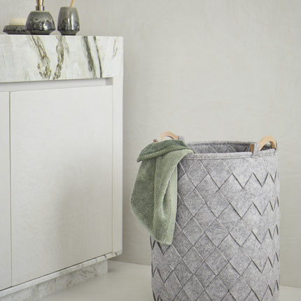 AMY opbergmand Silver Grey medium