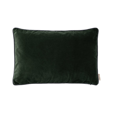 Copertina di cuscino di velluto verde anatra 40x60 cm