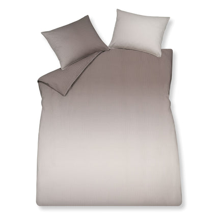 Dekbedovertrek HOME Milano Taupe 140x220 cm (satijnkatoen)