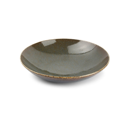Cirro Deep Plate 21 cm - Green Multi