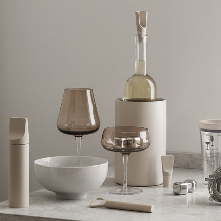 Belo Coupe Champagne Glass Coffee (Set/2)