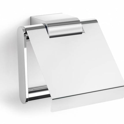 ATORE toiletrolhouder met klep (glans)