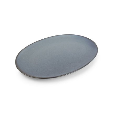 CIRRO plat bord ovaal 30 cm - Dark blue