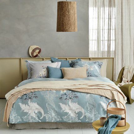 Pure 22 Plaid/SPREI 260x260 cm Sand-048 (Baumwolle/Leinen)