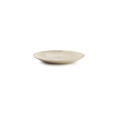 ORO placa plana de 12 cm de latón (set/4)
