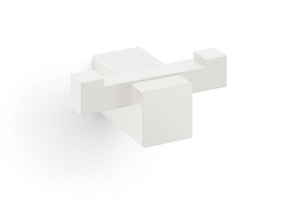 Crochet de serviette Carvo Double (blanc)