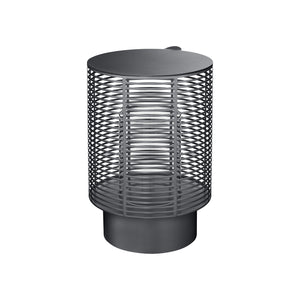 OLEA windlicht Gunmetal (medium)