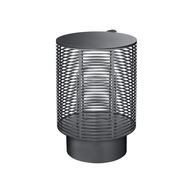 Olea Windlicht Gunmetal (medium)