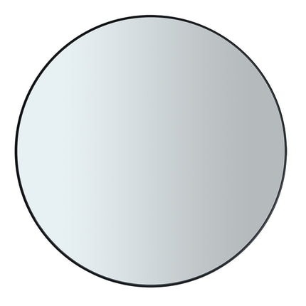 Rim Wall Mirror Black 80 Cm (smoked glass)