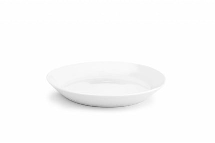 Stripeless deep plate 23 cm (white) set/4