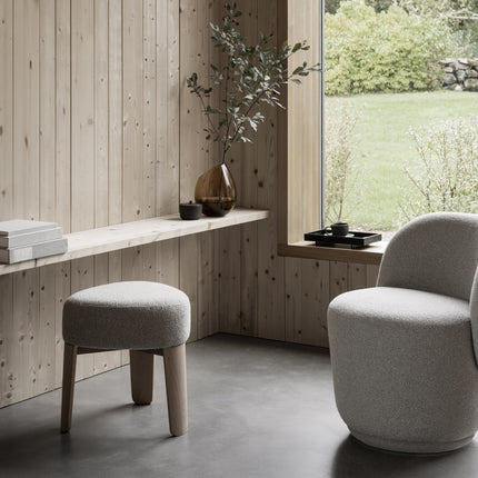 KUON hocker Desert - eiken