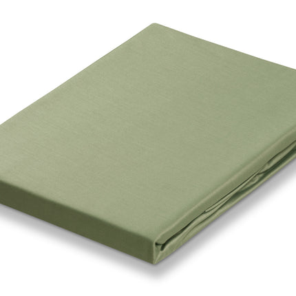 SATIN hoeslaken Light Olive