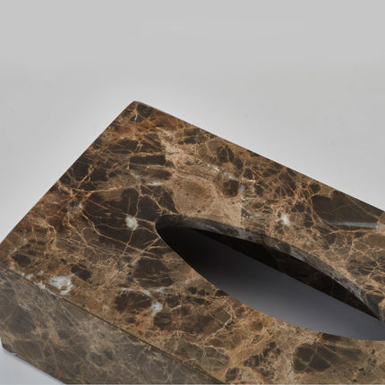 Hammam tissue holder Brown