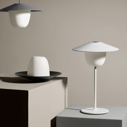 Lámpara de mesa ANI blanca (pequeña)