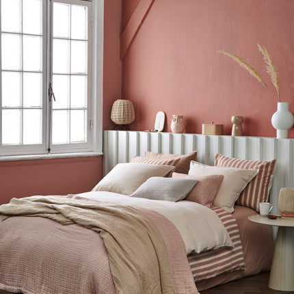 Dyneovertræk Pure 46 Old Rose 140x220 cm (bomuld)