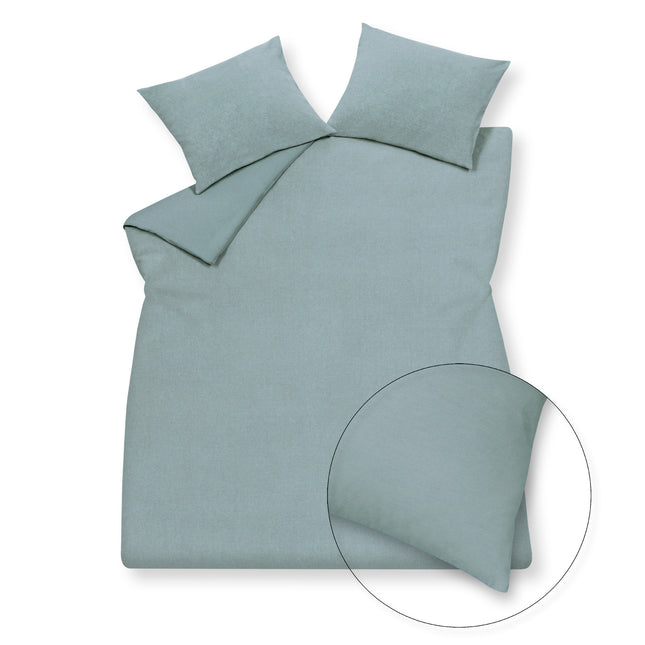 PURITÀ COPERTURA DUVET 79 BLU BLUE 240X220 CM (lino / cotone)