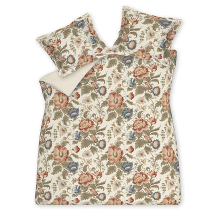 Dekbedovertrek ROMANCE Cream Tan 140x220 cm (satijnkatoen)