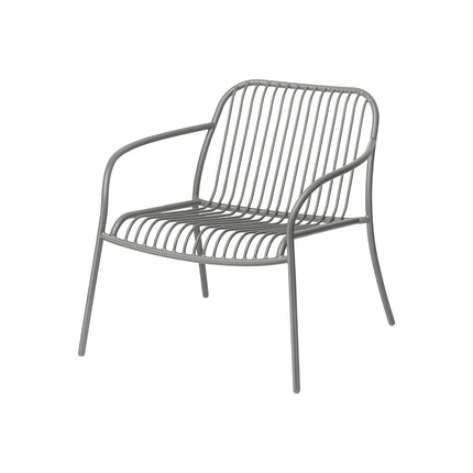 YUA WIRE loungestoel Granite Grey