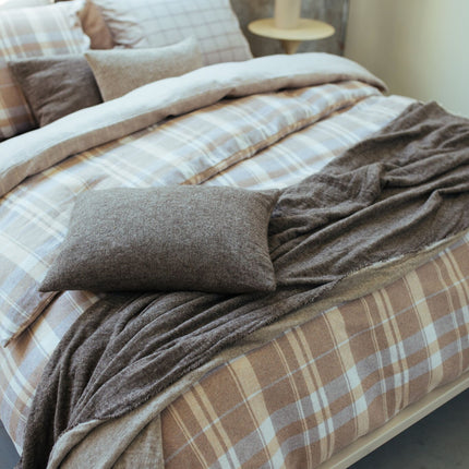 Dekbedovertrek RIGA multi 240x220 cm (flanel)