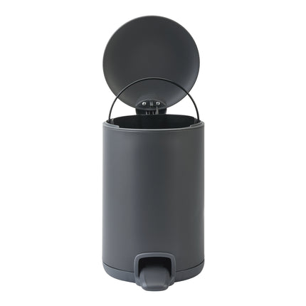 Kaz pedal contenedor gris oscuro