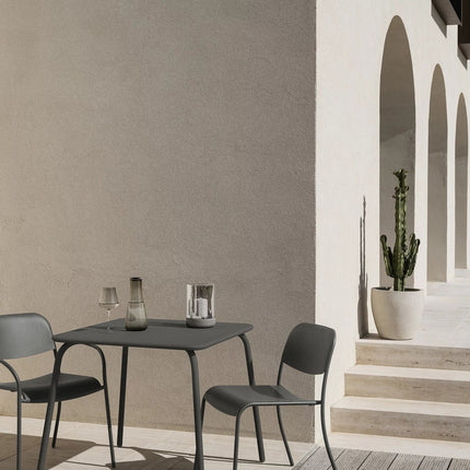 YUA tuinstoel armleuning Granite Grey