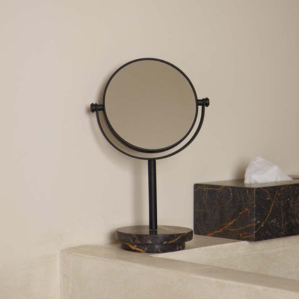 Porto Make -up Spiegel schwarz