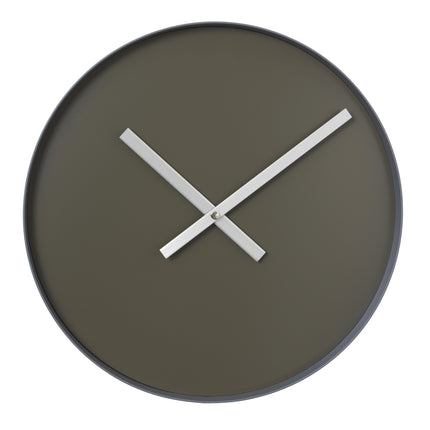 Randwanduhr 40 cm (Asphalt)