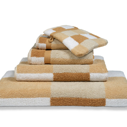 Pakketdeal: 4x washand BOSTON Sandy Gold