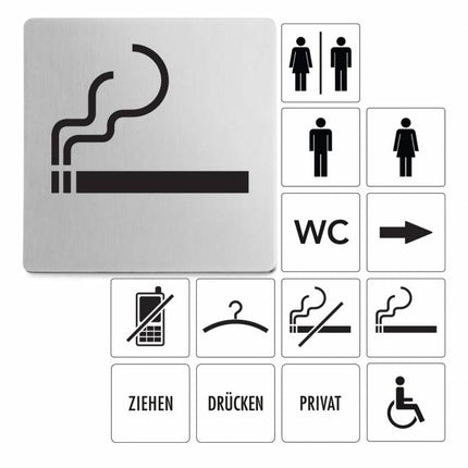 INDICI pictogram 'rookruimte' (mat)
