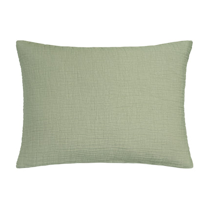 PURE 68 kussensloop 40x55 cm Smoke Green (katoen)