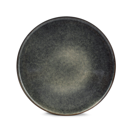 Stitch flat plate 26 cm blue/green (set/4)