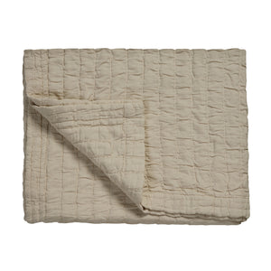 Pure 64 a cuadros/cama de lino 260x260 cm (algodón)