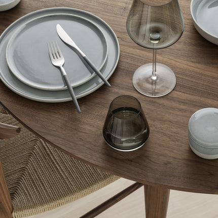 Belo bebiendo Glas Smoke (set/4)