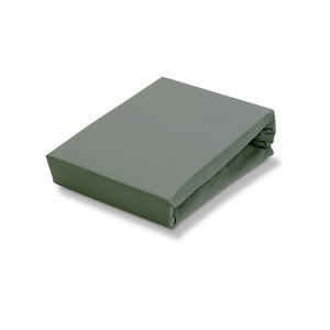 Jersey Supreme Topper Fited Sheet Sage Green