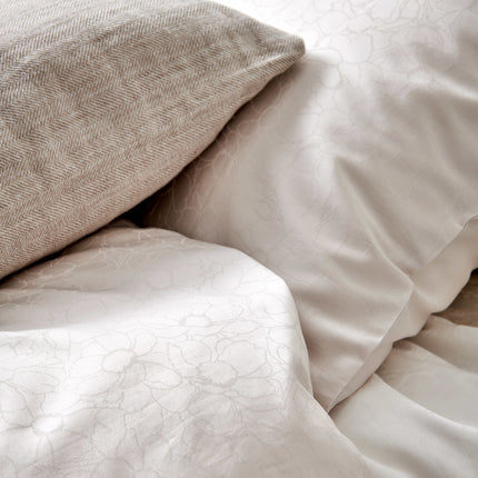 Dekbedovertrek PURITY Bari Cream Tan 200x220 cm (satijnkatoen)