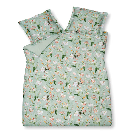 Dekbedovertrek AZALEA Light Green 200x220 cm (satijnkatoen)