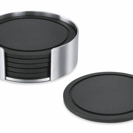 Vetro Glass Onderter Set / 6 avec support (tapis)