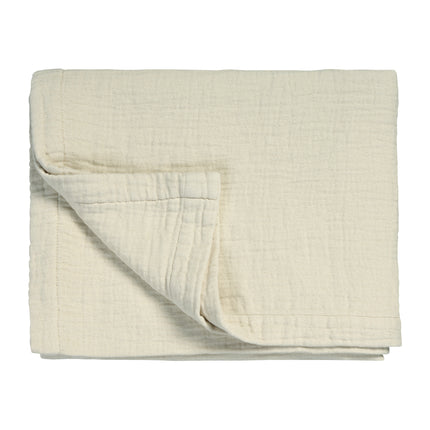 PURE 68 plaid/sprei 160x250 cm Cream Tan (katoen)