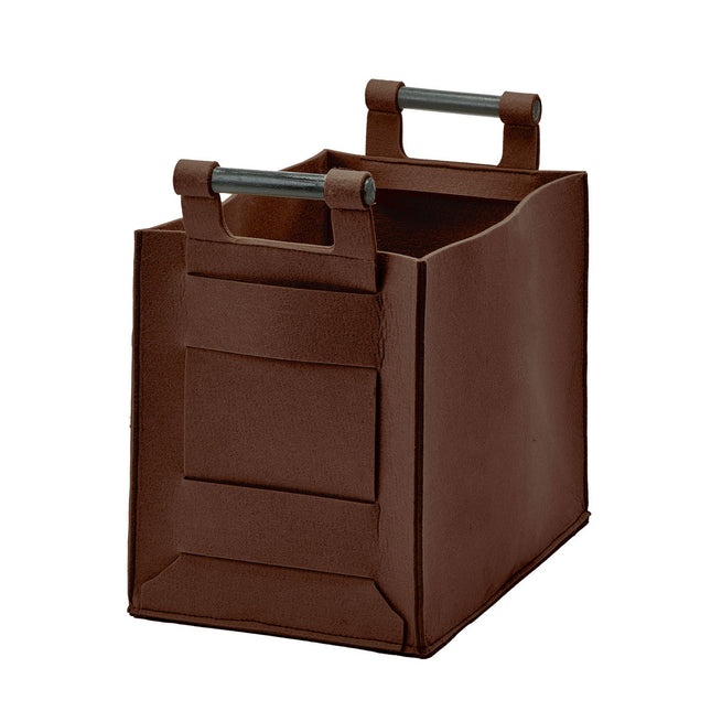Luz Storage basket Maroon
