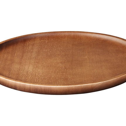 Placa oscura de madera 15 cm