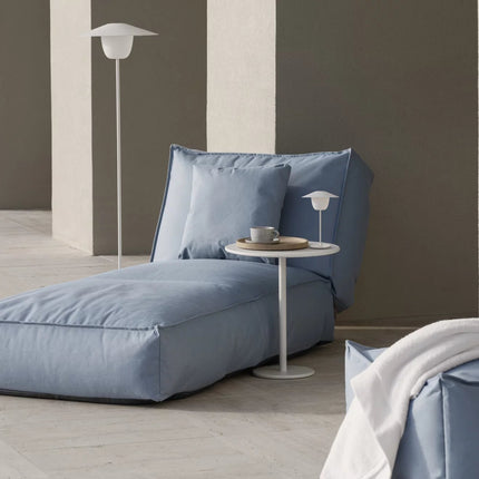 Lámpara de mesa de ani mini gris caliente