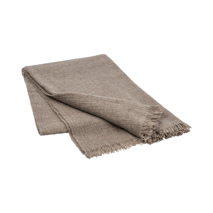 MERINO wollen plaid - Fungi