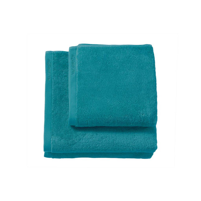 Paquete de paquete: 4x Toalla de invitados + 1x Washoth London Teal-70