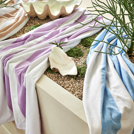 Strandlaken RIVIERA Ash Rose 100x200 cm