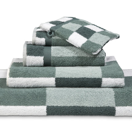 Pakketdeal: 6x gastendoek BOSTON Earth Green