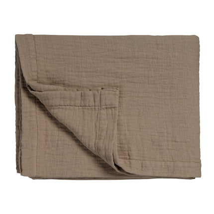 PURE 68 plaid/sprei 160x250 cm Taupe (katoen)