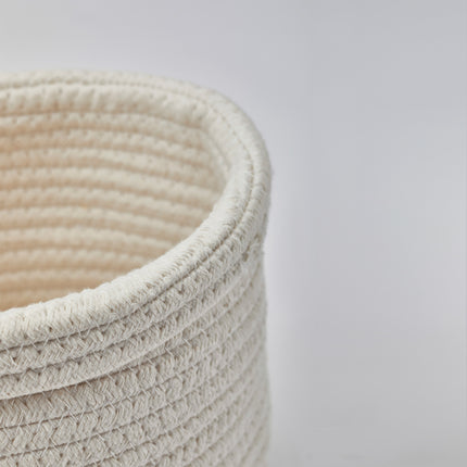 Rena Storage Basket Ivory Small (Set/3)