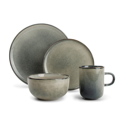 Meridian Cup/Mug Green Blue 330 ML (Set/4)