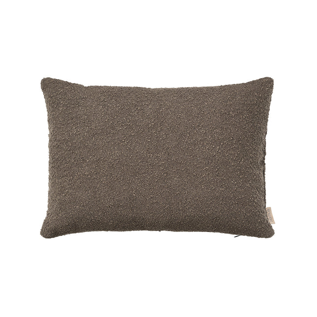Boucle Pushion Cover Espresso 40x60 cm