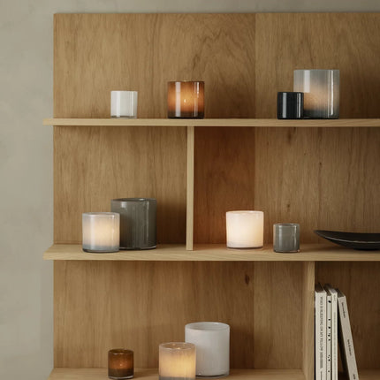 SAGA windlicht White small